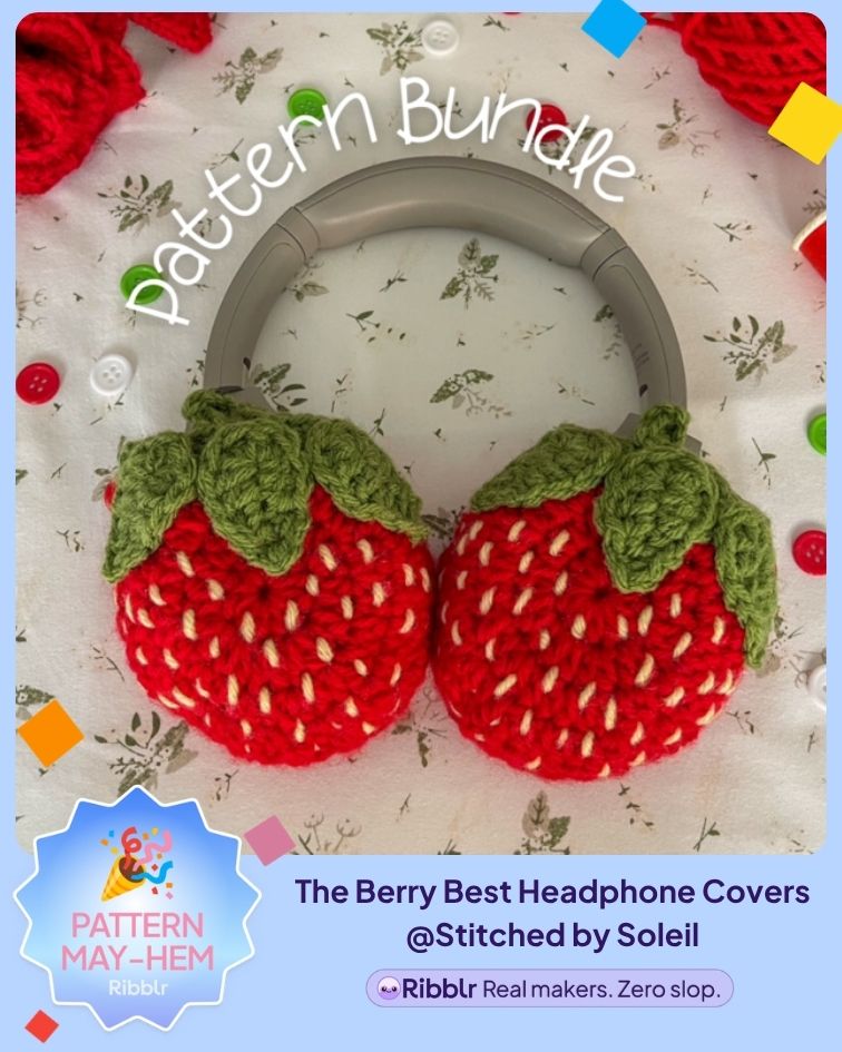The Berry Best Headphone Covers - Pattern Bundle