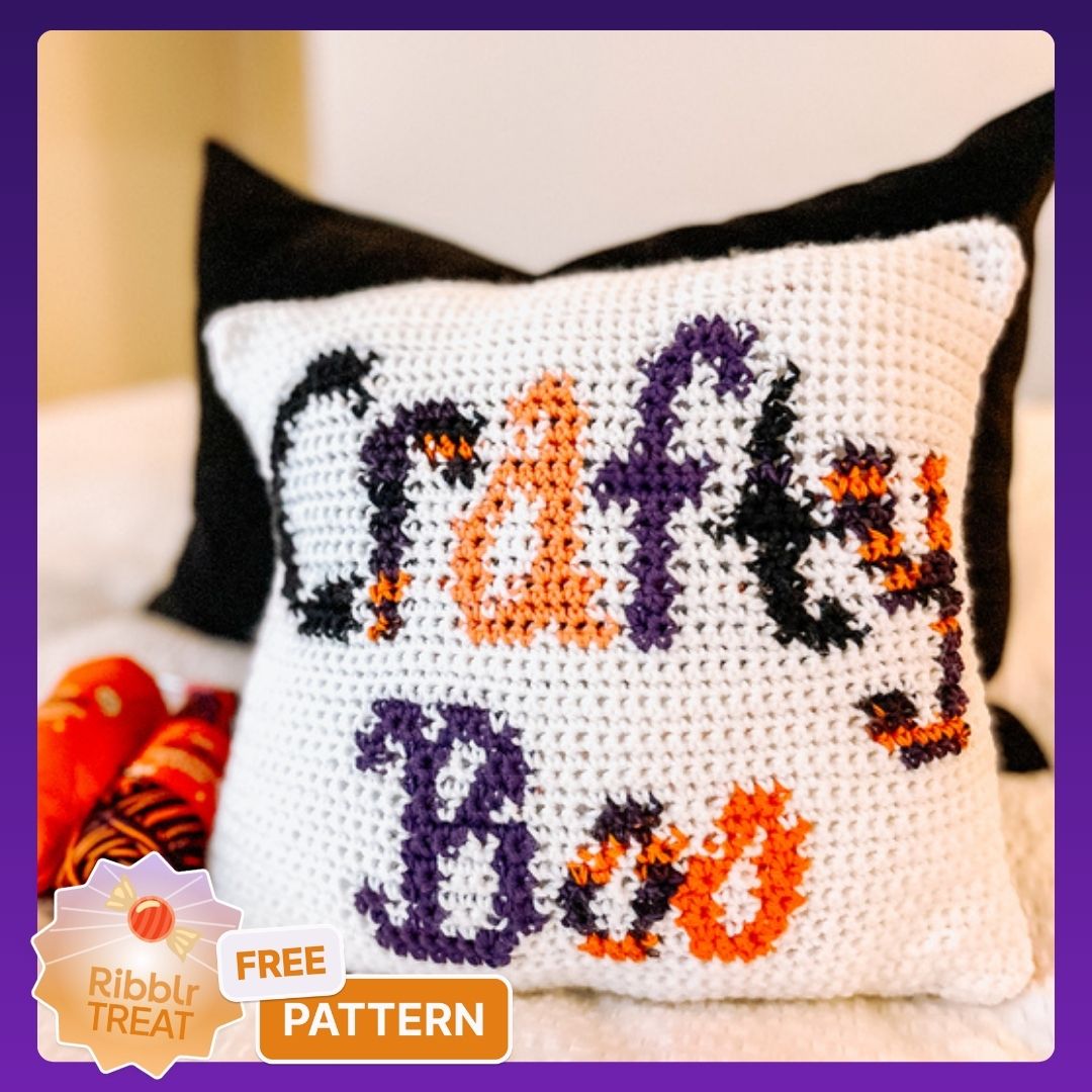 Crafty Boo Pillow