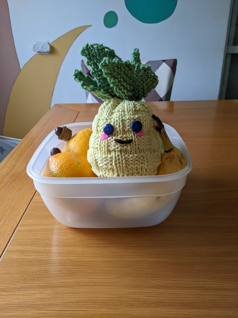 ohagit's make photo for Knitted Pineap-Pal