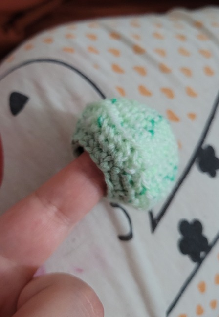 CrochetAddictHere's make photo for Lipbalm/Chapstick mushroom holder