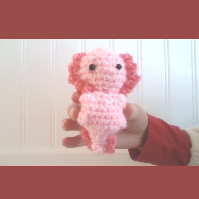 Vera123's make photo for No-Sew Baby Axolotl