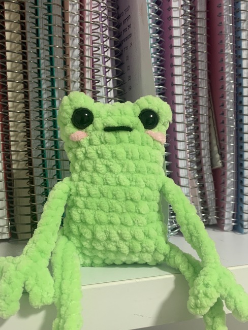 cvntycrochet's make photo for No sew leggy frog