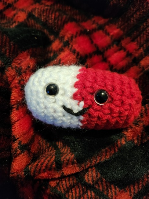 Baked710's make photo for FREE chill pill pattern with YouTube tutorial