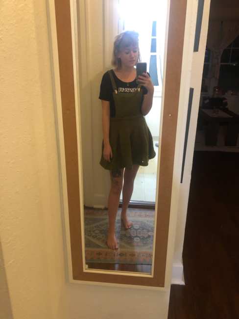 faust's make photo for All Fit Jumper Skirt