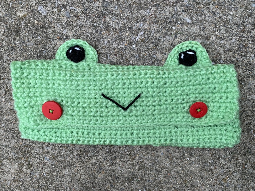 trinnias's make photo for Frog Pouch