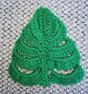 FREE Monstera Leaf: Crochet pattern | Ribblr