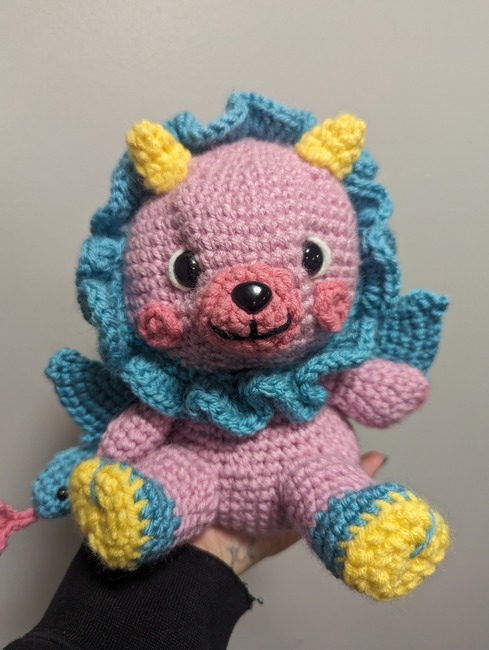 HeeyyJess's make photo for Chimera-san  amigurumi crochet pattern