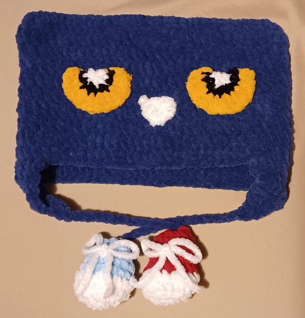 DannaLupe's make photo for Pete the Cat Inspired Crochet Hat Pattern