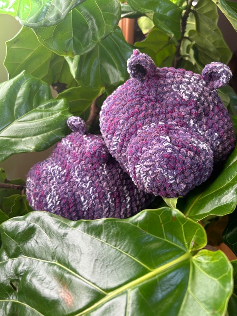 Athomas0200's make photo for Chunky Hippo Slippers