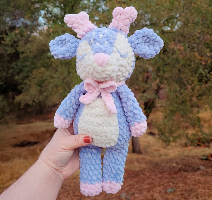 foxfrogandfern's make photo for Low-Sew Forest Deer Snuggie