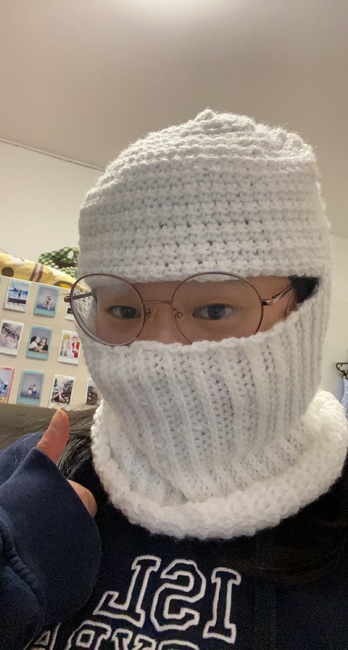 hookedonjade's make photo for Basic Balaclava + bunny ears/ horns