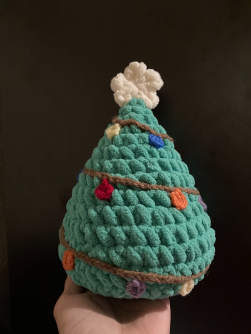 Minty_Mia's make photo for Chonky Cat Christmas Tree Crochet Pattern