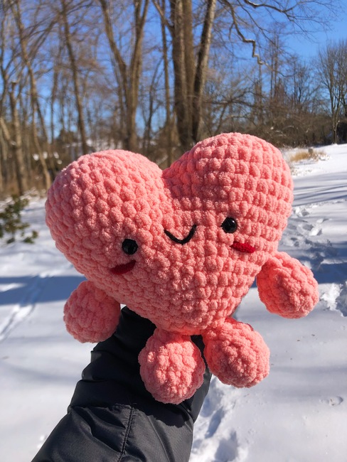 crochetbysanae's make photo for Heart buddy