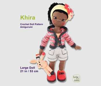 Khira Large Crochet Doll