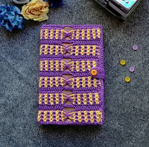 Harlequin Bow Parade Book Cover Crochet Pattern