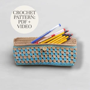 Pencil case with video tutorial