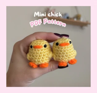 Mini chick-free pattern!