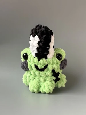 No-Sew Bride of Frankenstein Frog