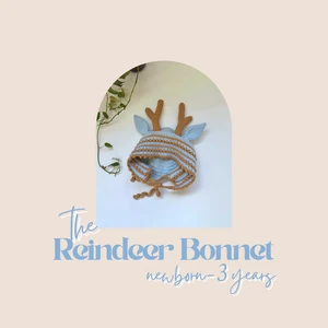 Reindeer  Bonnet