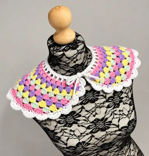 Crochet Decorative Collar Crochet Pattern