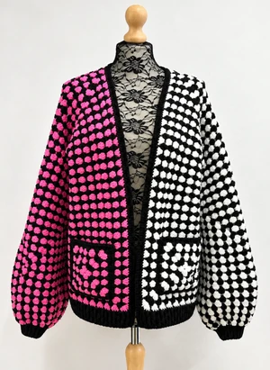 Hexagonal Crochet Cardigan Crochet Pattern