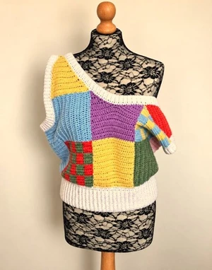 Slouchy Off The Shoulder Top Crochet Pattern