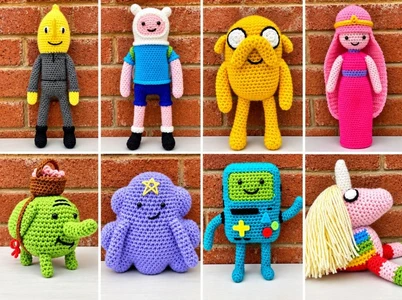 8 Adventure Time Inspired Crochet Patterns -Unofficial
