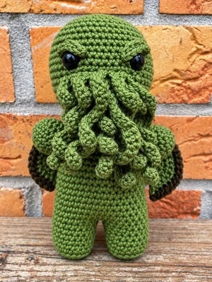 Cthulhu Doll Crochet Pattern