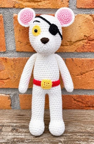 Danger Mouse Inspired Crochet Pattern - Unofficial
