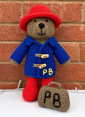 Paddington Bear Inspired  Crochet Pattern - Unofficial