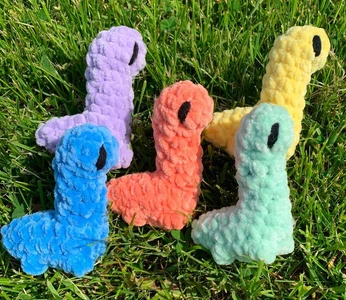 Daisy the Little Dino (no-sew)