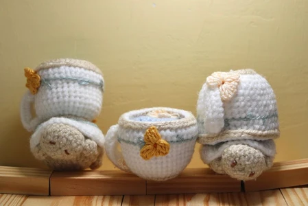 3 in 1 Turtle Teacups