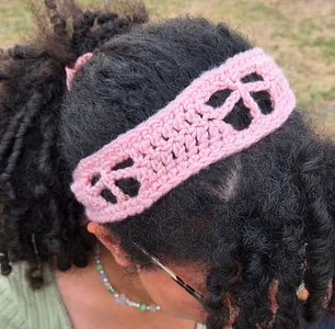 Sunlit butterfly headband