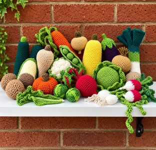 22 Vegetable Crochet Patterns