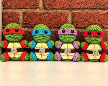 Teenage Mutant Ninja Turtles Inspired Crochet Pattern - Unofficial