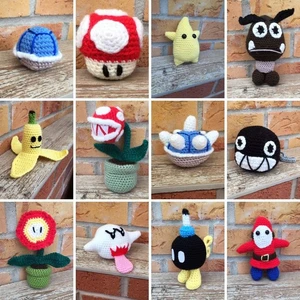 12 Super Mario Inspired Dolls Crochet Patterns
