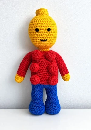 Lego Man Inspired Crochet Pattern
