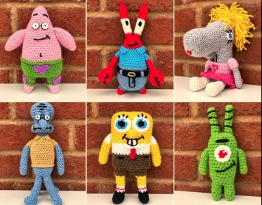6 Spongebob Inspired Crochet Patterns - Unofficial
