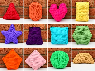 12 Crochet Shapes Crochet Patterns