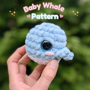 Baby Blue Whale Pattern