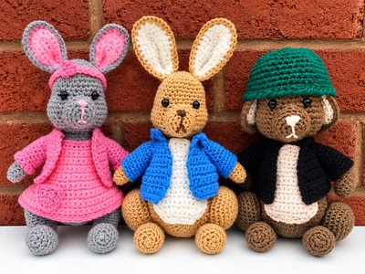 Peter Rabbit Inspired Crochet Pattern - Unofficial