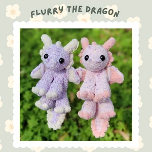 Flurry the dragon (low-sew)