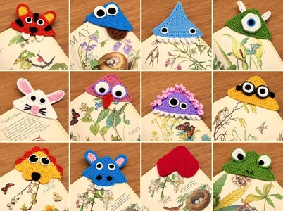 12 Bookmarks - Crochet Patterns