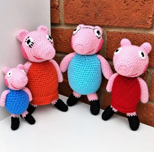 Peppa Pig and Family Inspired Crochet Patterns - Unofficial