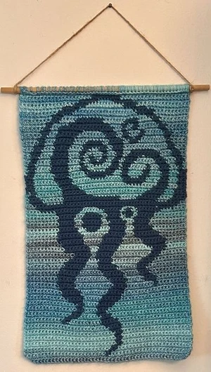 Jelly fish Tapestry