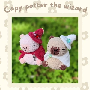 Capy-potter the wizard (low-sew)