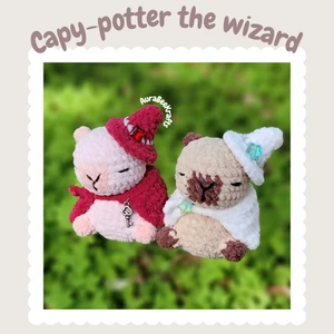 Capy-potter the wizard (low-sew)