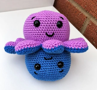 Reversible Octopus Crochet Pattern