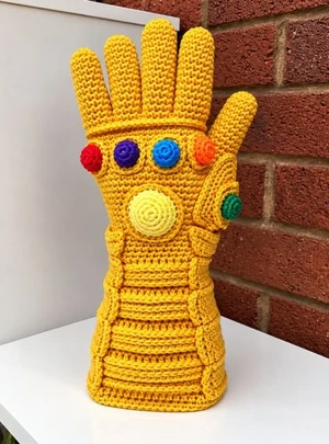 The Avengers Infinity Gauntlet Inspired Crochet Pattern - Unofficial
