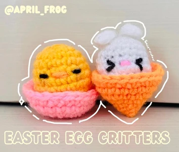 Easter egg critters